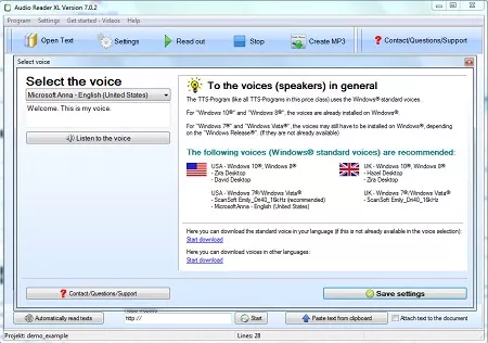 Text to Speech Software for PC